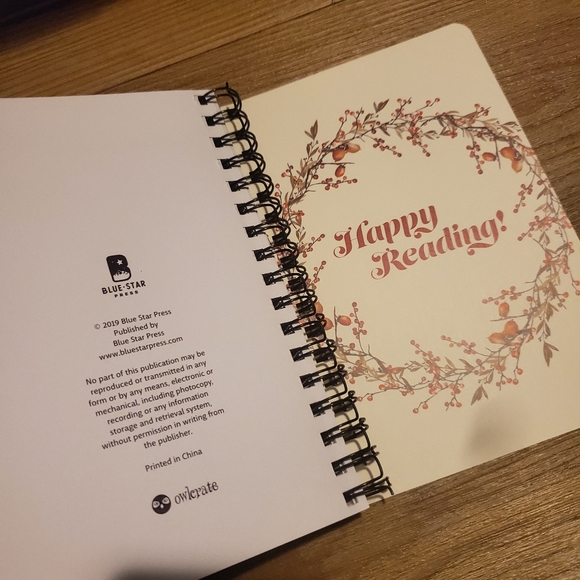 Owlcrate Magical Monthly Reading Planner book - Picture 4 of 12